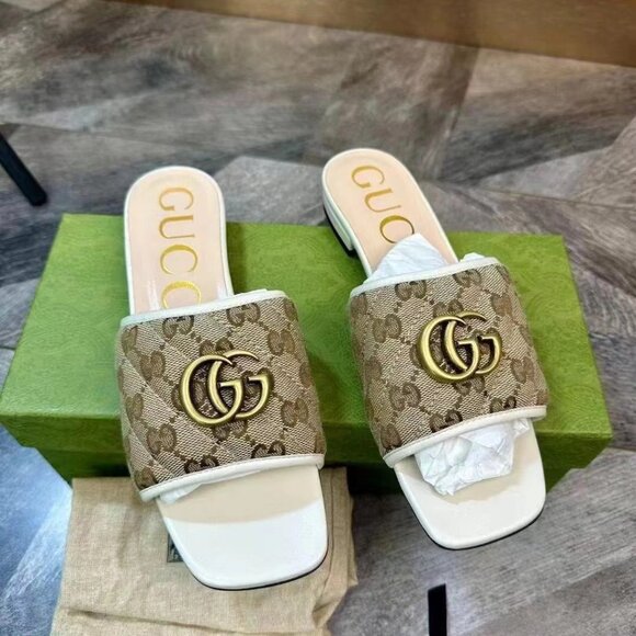 😭Gucci marmont slippers